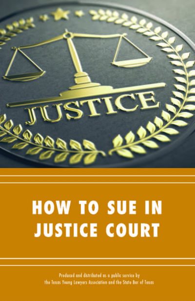 How-to-Sue-in-Justice-Court-2019-cover